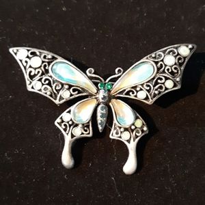 Butterfly brooch